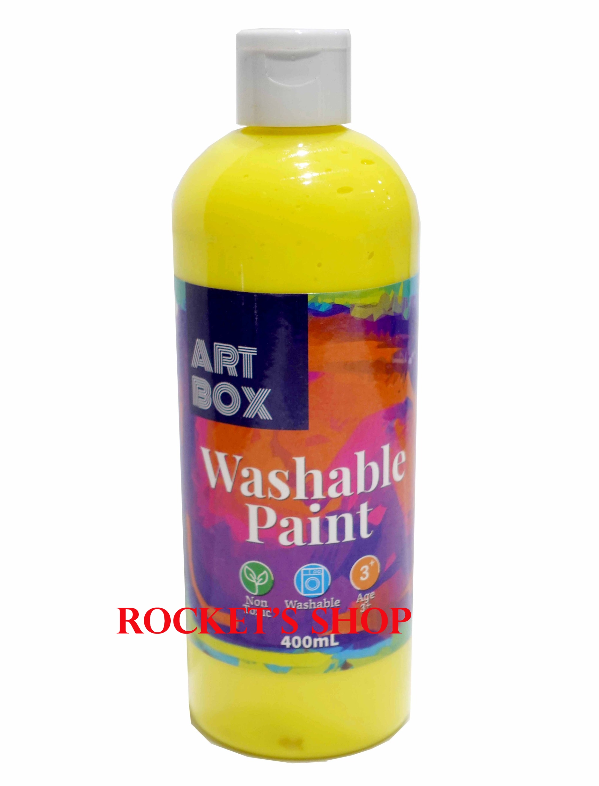 WASHABLE PAINT / YELLOW,Acrylic art paint
