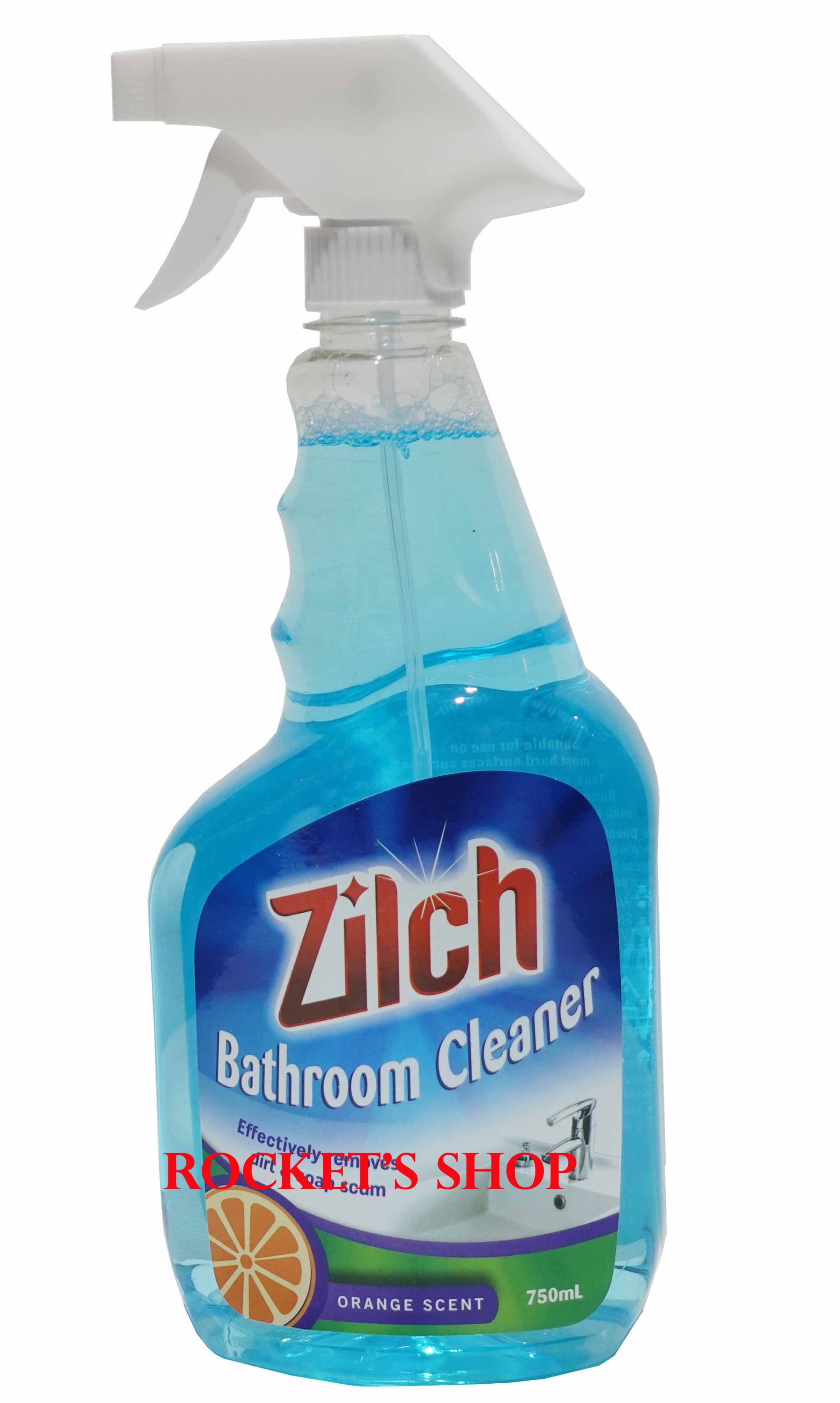 ZILCH BATHROOM CLEANER 750ML,Cleaning Aids