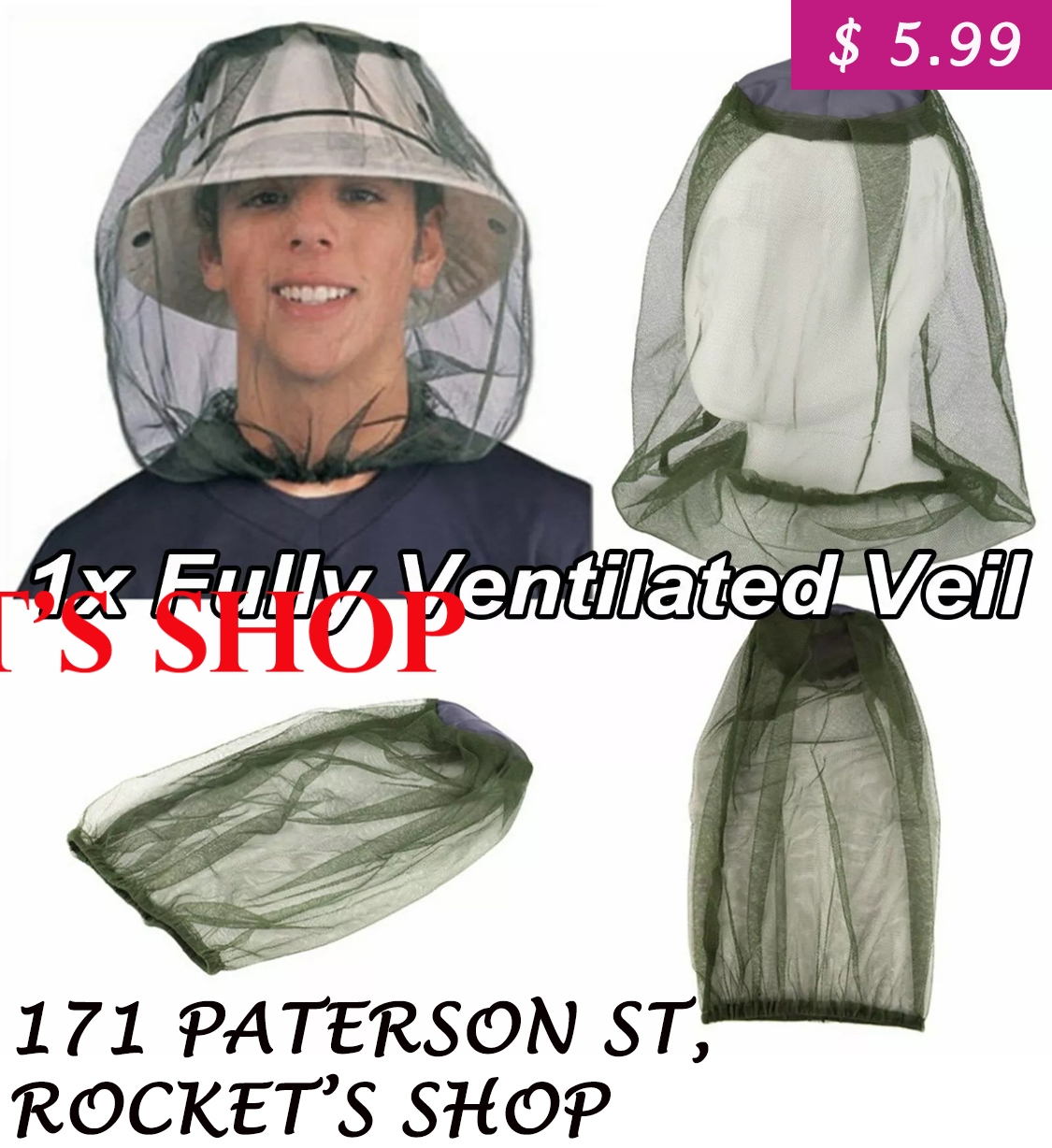 Fly net,Caps & Beanies